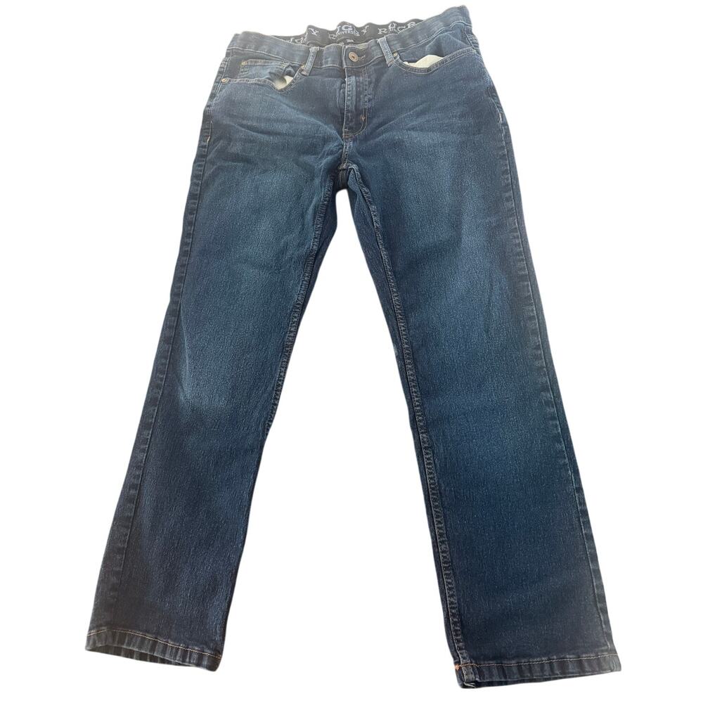 Rugby Ralph Lauren University Jeans Men's 36x30 Dark Wash Denim Straight Leg